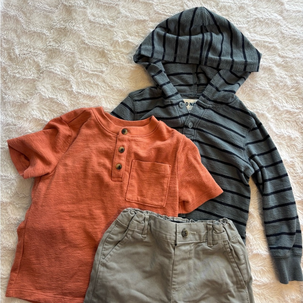 Bundle Old Navy Boys Tops and Shorts